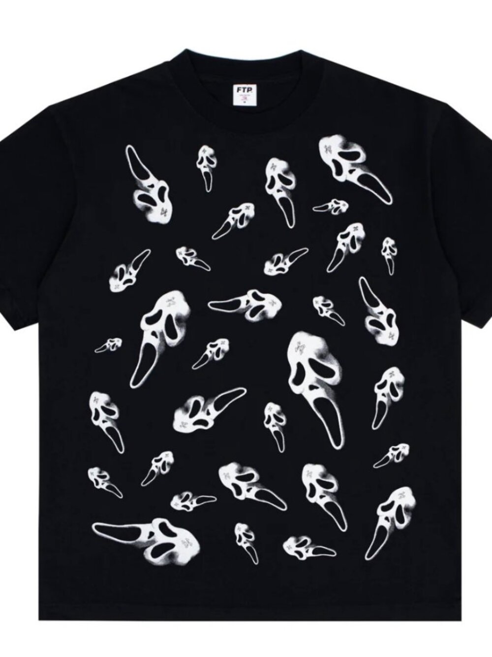 NEW IN BAG FTP GHOSTFACE MASK TEE - Black - XL